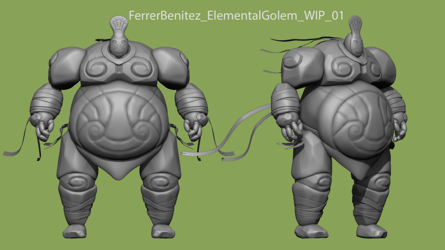 Click image for larger version  Name:	FerrerBenitez_ElementalGolem_WIP_01.png Views:	0 Size:	421.8 KB ID:	8777