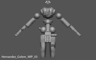 Click image for larger version

Name:	Hernandez_Golem_WIP_03_Front_Render.png
Views:	136
Size:	192.2 KB
ID:	10505
