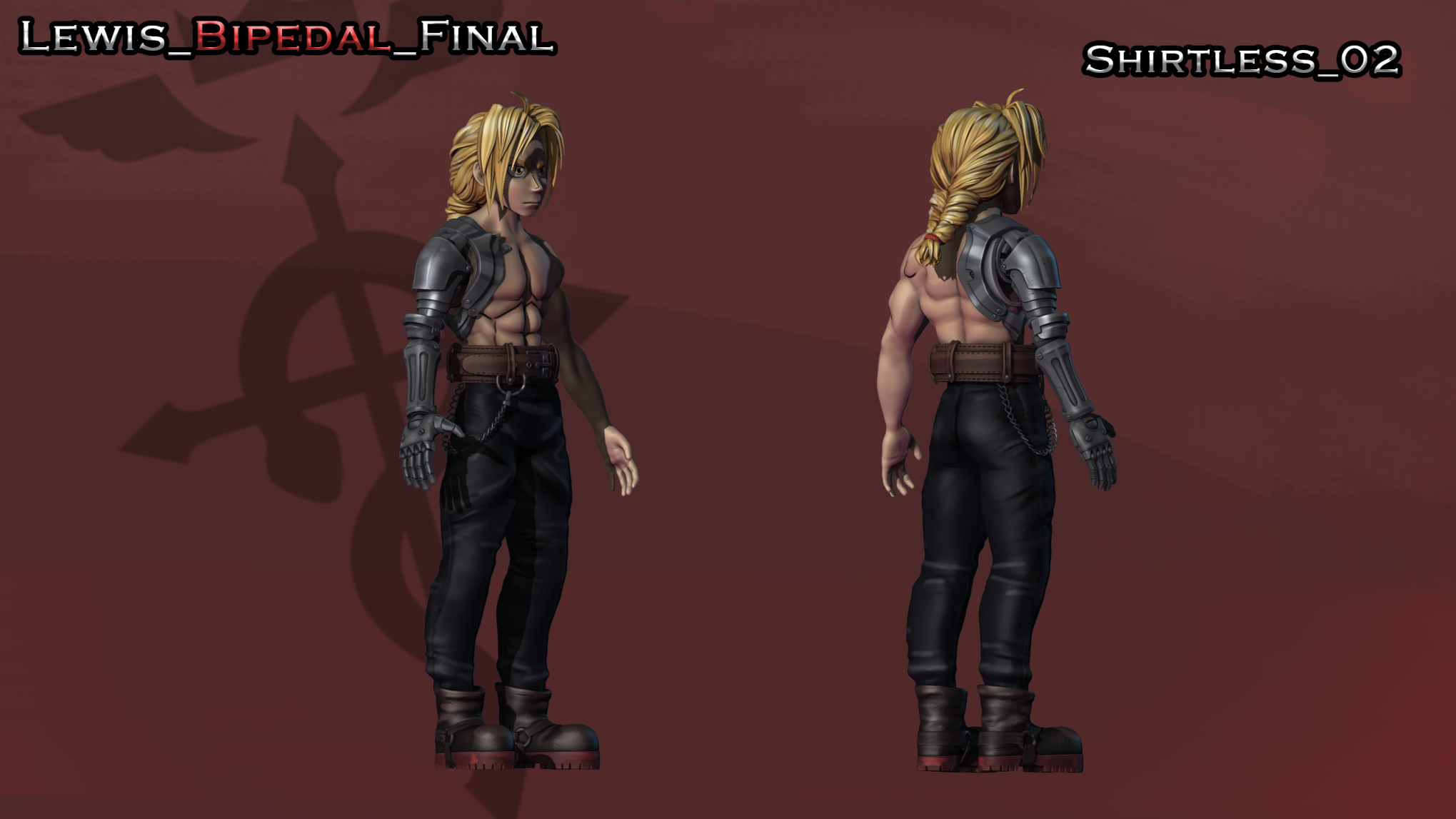 Click image for larger version  Name:	Lewis_Bipedal_Final_Shirtless02.png Views:	0 Size:	904.4 KB ID:	41173
